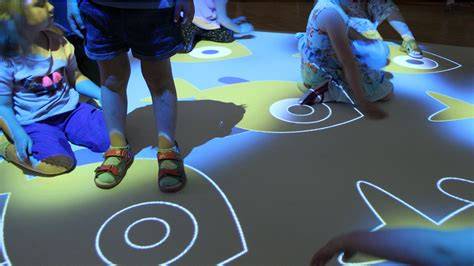 Interaktyvios grindys Active Floor vizualinė koncepcija