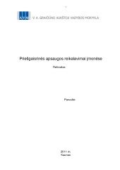 Priešgaisrinės apsaugos reikalavimai komercinėse patalpose