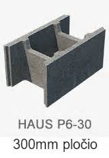 HAUS klojiniai P6-20 ir P6-30 - kamuolių įrankiai pamatų įrengimui