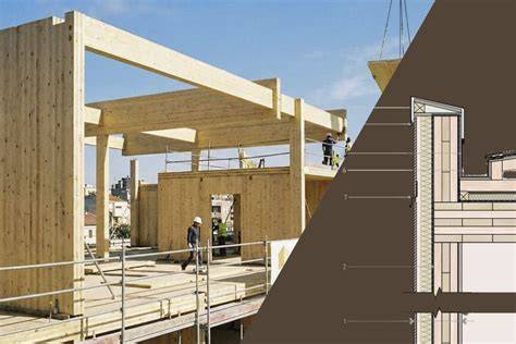 CLT plokštės -Cross Laminated Timber technologija: skydas iš kelių lamelių