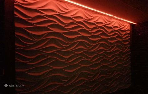 3D gipso plokščių pavyzdžiai