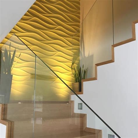 3D gipso plokštės interjere