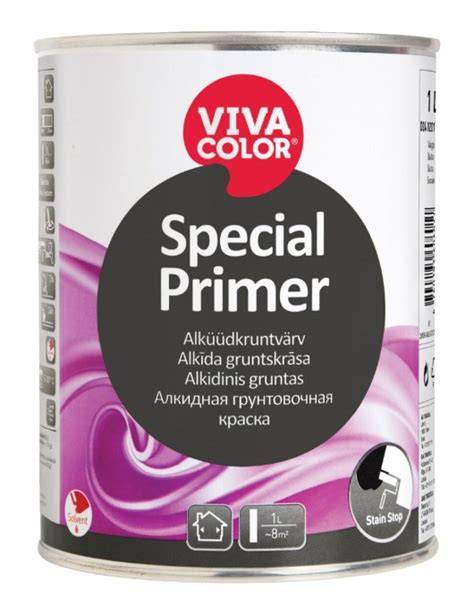 Infografika: Vivacolor Special Primer naudojimo žingsniai