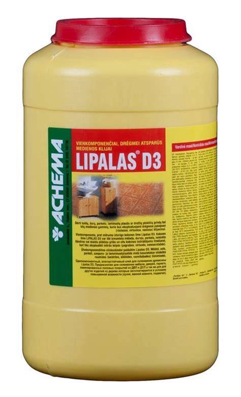 Lipalas D3 naudojimas platus: medienos jungtys ir patvarumas