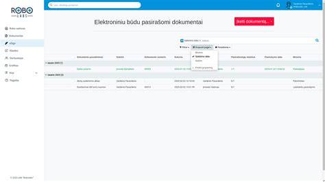 Dokumentų sąrašas mokymui