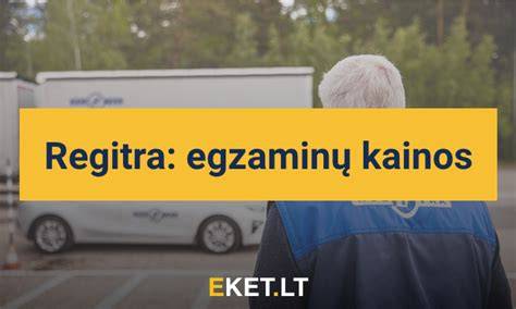 Regitra - praktinių egzaminų kelias