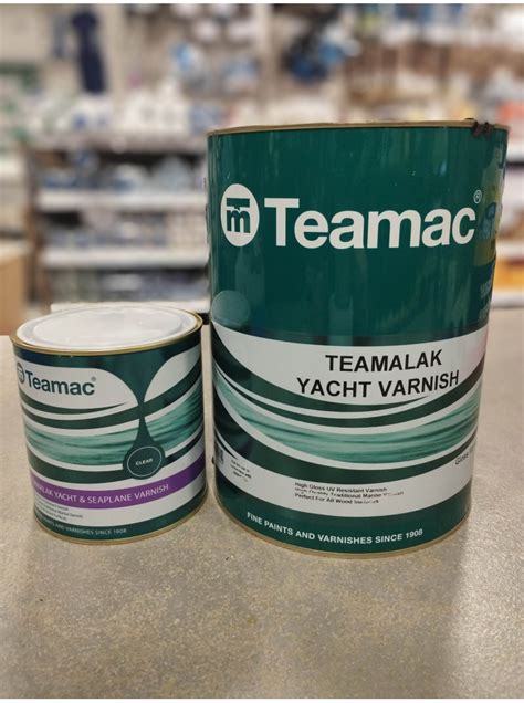 Teamalak Yacht Varnish: bespalvis ilgaamžis lakas su UV filtrais