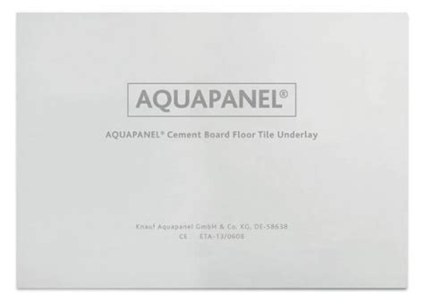 Knauf Aquapanel Floor Tile Underlay 6 mm plokštė