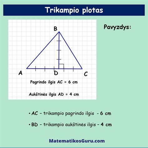 Stogo plotas skaičiavimo pavyzdys