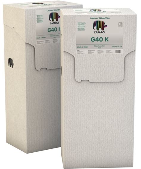 Capaver AkkordVlies G40 K galutinis paviršius