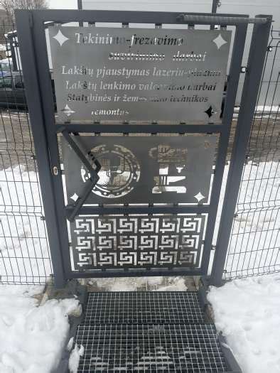 lengvas skardos lakštų pjovimas ir lenkimas