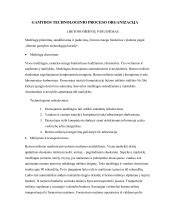 Gamybos proceso etapai: milteliai, formavimas, sukepinimas