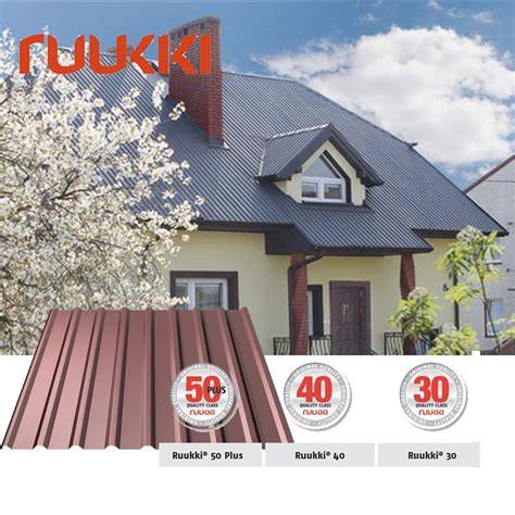 Stogo dangos profiliuoti lakštai Ruukki