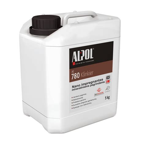 ALPOL klinkerio valiklio ir nanoimpregnanto pakuotės