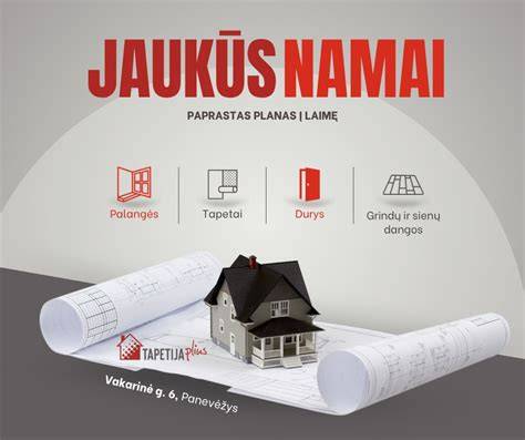 Paprastas sienų išdėstymo planas