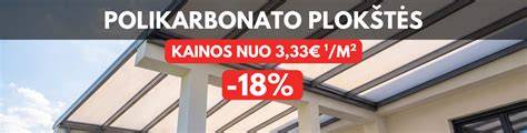 Įrankiai ir priedai polikarbonato montavimui: pistoletai, tarpikliai, profiliai