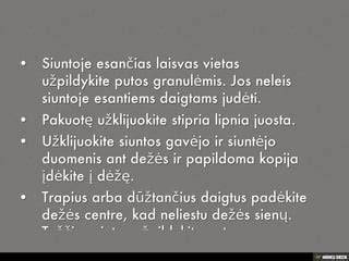 Infografika: kaip tinkamai supakuoti asbestinį šiferį