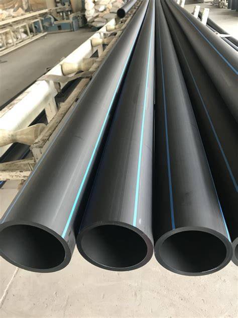 HDPE vamzdžių sistemų infografika: dydžiai, savybės, SDR ir PN klasės