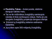 Infografika: Paukščių Tako struktūra ir pagrindinės vijos