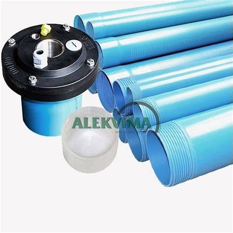 Adapteriai tarp skirtingų diametrų PVC/HDPE vamzdžių vizualizacija