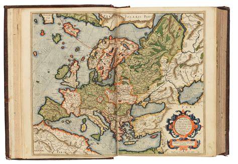 Atlas Cosmographicae antikinės kartografijos pavyzdys