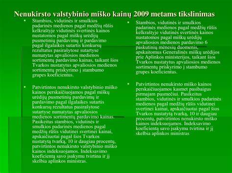 Infografika: Brandžių medynų vidutinės nenukirsto miško kainos pagal medžių rūšis