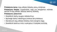 Infografika - dujų silikato blokelių pjaustymo įrankiai ir pjūvio kampai