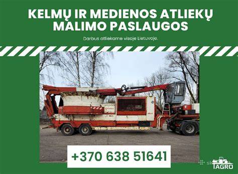 Medienos atliekų srautas