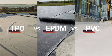 Infografika apie PVC vs EPDM plėvelių privalumus ir trūkumus