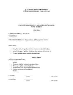 Strikolith tinko techninės charakteristikos diagrama
