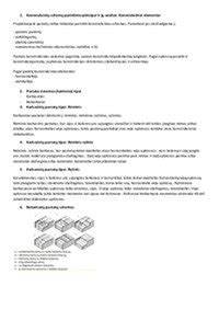 Infografika apie kiaurymėtųjų plokščių eksstruzijos proceso ir plokščių konstrukcinių savybių