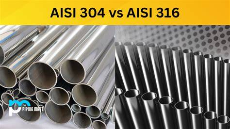 Kortelė: AISI 304 vs AISI 316 savybės