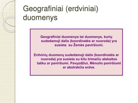 Geografiniai duomenys: regioninės mūro technologijų palyginimas
