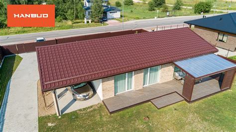 Trapecinės skardos profiliai ir čerpių imitacija