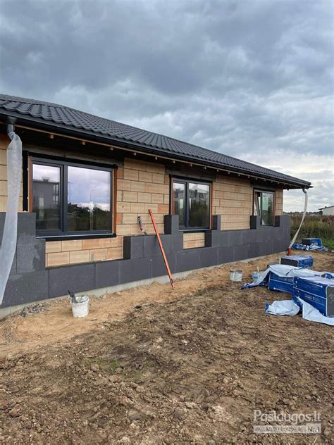 3D kamštinio fasado pavyzdys