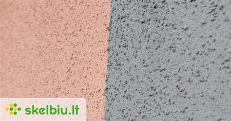 Dekoratyvinio tinko faktūrų pavyzdžiai