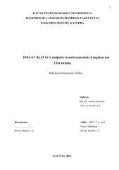 Žemės įžeminimo kontūro schema