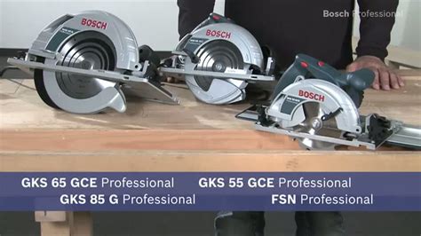 Bosch GKS 65 G Professional ir kitų modelių palyginimas