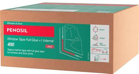 Paveikslėlis: PENOSIL Window Tape Full Glue +1 External 404 juostos išorėje tarp lango rėmo ir stiklo