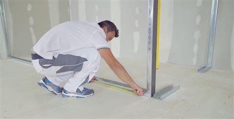 Gipskartonio plokščių tvirtinimas prie karkaso