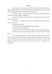 Įmonės pristatymo ir paslaugų charakteristika