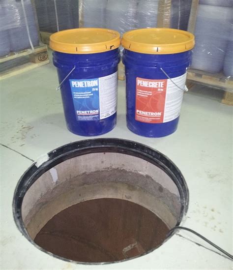 Betoninio šulinio hidroizoliacija su PENETRON