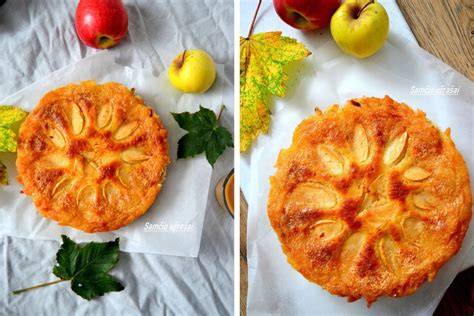 Obuolių pyragas su traškiu viršumi - tartaletė ir Tarte Tatin variacijos