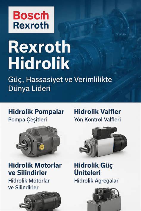 Bosch Rexroth tvirtinimo sprendimų pavyzdžiai