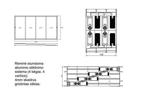 Aliuminio profilių tiekimo schema