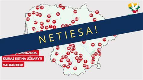Mapa: Lietuvos futbolo mokyklų tinklas