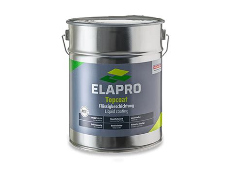 ELAPRO Topcoat apsaugos sluoksnis ant terasos