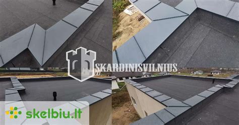 Skardinio stogo dangos detalių gamyba