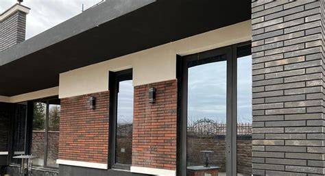 Paveikslėlis: fasado plytelės su ventilavimo sprendimais