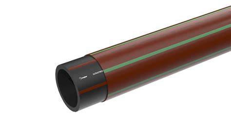 PE100 RC TURBO geoterminio zondo vamzdžių pjūvis